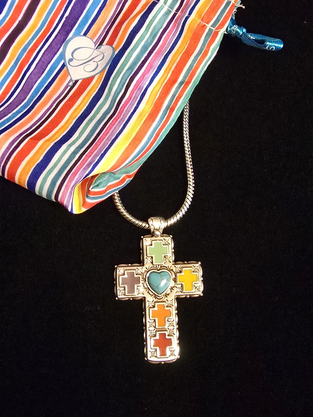 Brighton Loretto Cross Necklace